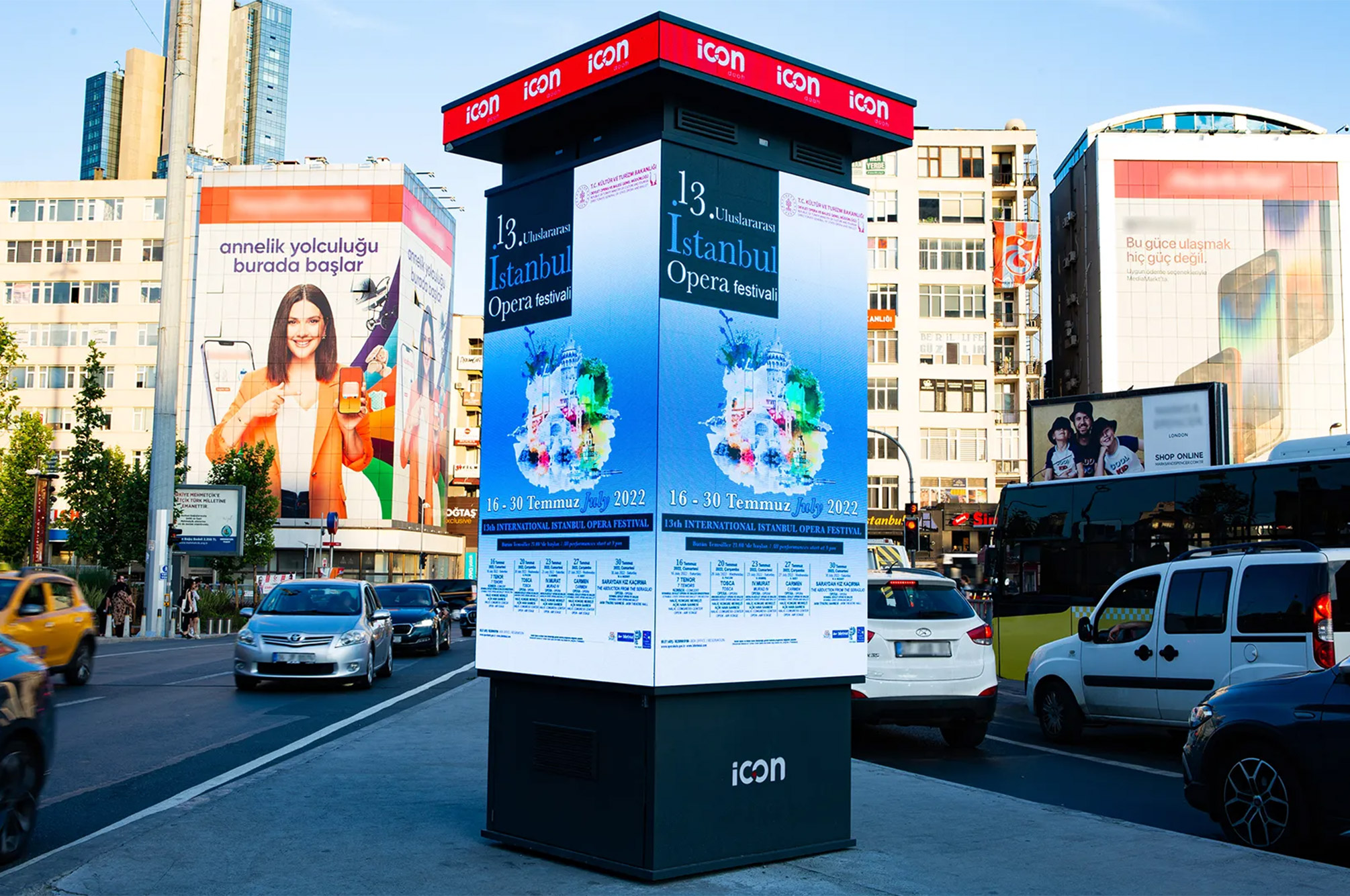 Dış Mekan P3 Led Ekran - Görsel 2